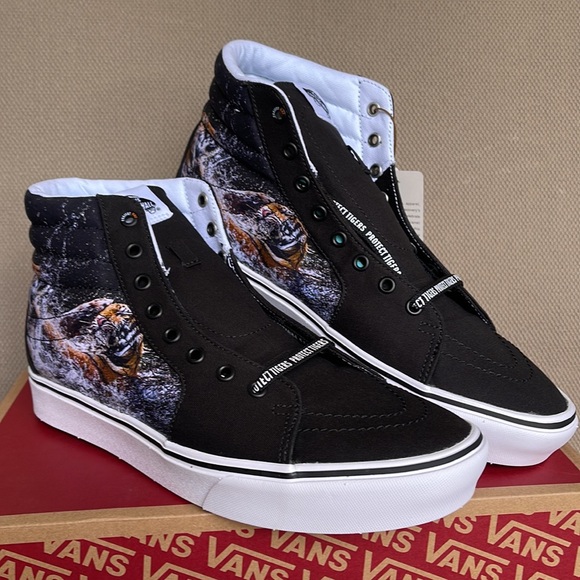 Vans Comfycush Sk8-Hi Discovery Project Tigers MEN`S - Picture 5 of 16